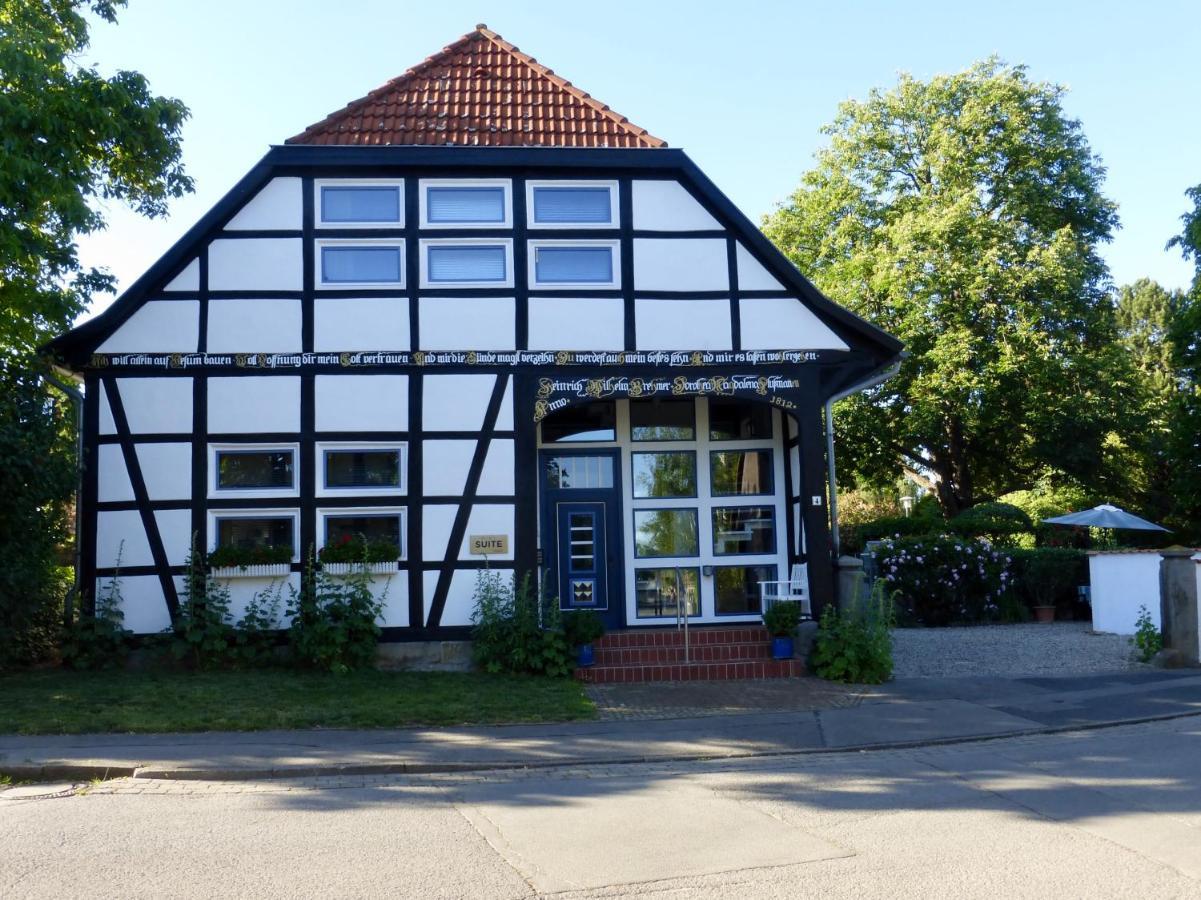 Suite „Friesland“ - Wunderschoenes Apartment In Fachwerkhaus ฮันโนเวอร์ ภายนอก รูปภาพ